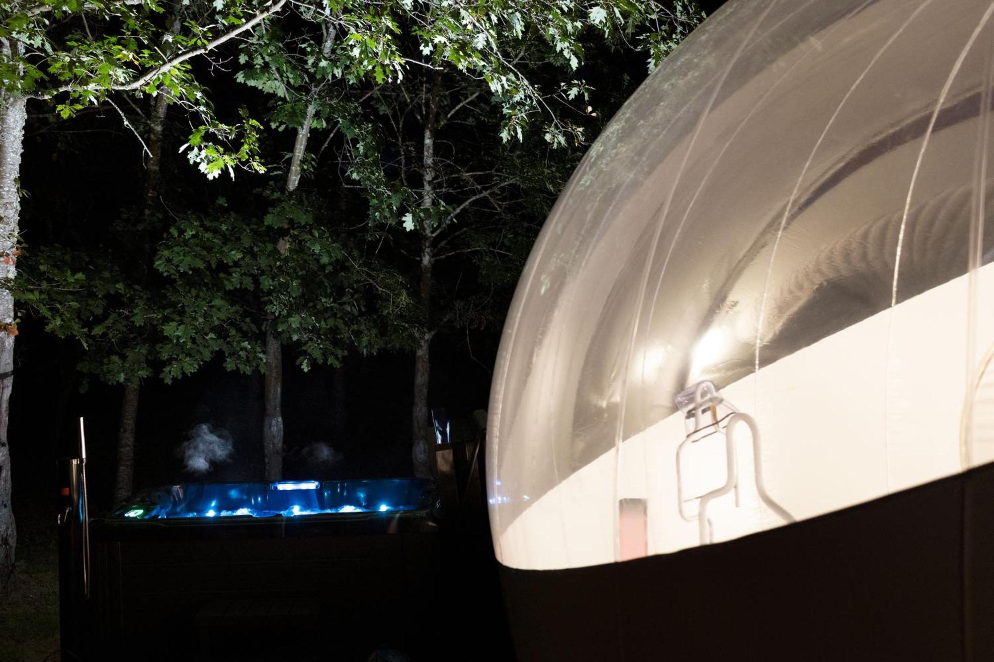 L Ost In Sensations -Hebergements Insolites Et Suites De Luxe Spa Sauna Piscine Foret Marcenais Exterior foto